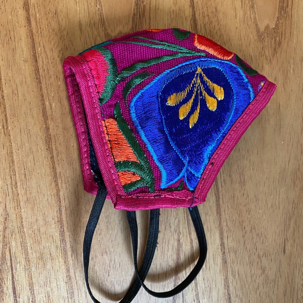 Embroidered Face Mask - Picture 2 of 3